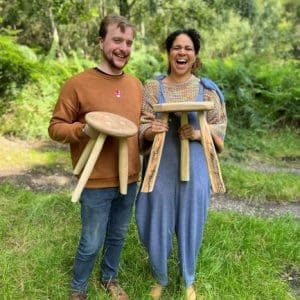 Greenwood Stool making