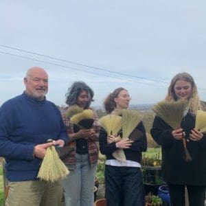 Brush making with Flo Hamer